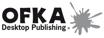 Logo firmy OFKA Desktop Publishing