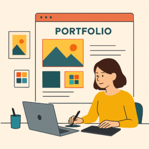 pierwsze portfolio graficzne