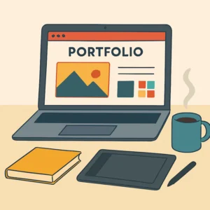 pierwsze portfolio graficzne